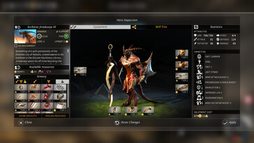 En bild som visar ett gränssnitt i Endless Legend.