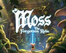 Det officiella reklamkonstverket för Moss: The Forgotten Relic.