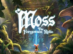 Det officiella reklamkonstverket för Moss: The Forgotten Relic.