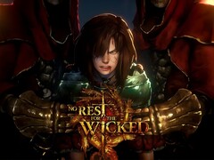 No Rest for the Wicked-bannern visas (Bildkälla: Sony PlayStation YouTube med redigeringar)