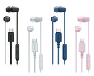 De trådbundna Sony IER-EX15C-öronsnäckorna hjälper till att rädda jorden genom att eliminera avfall från litiumjonbatterier. (Bildkälla: Sony)