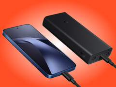 Xiaomis nya powerbank har ett plastchassi med en yta som ger intryck av gnistor.