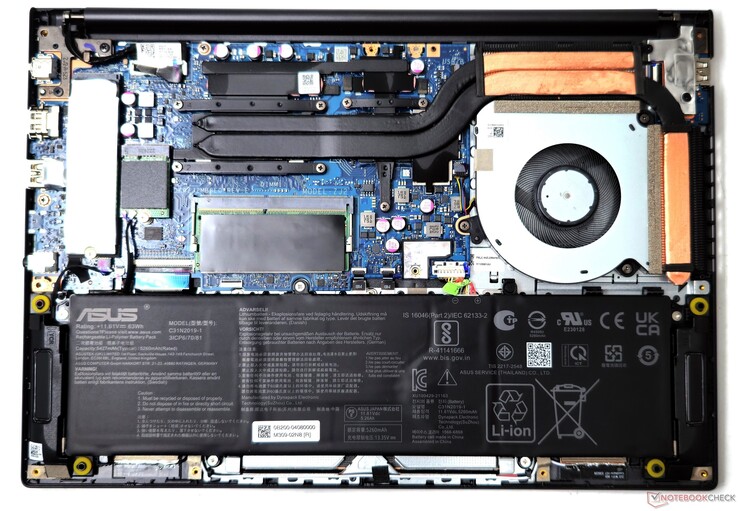 Asus VivoBook 14X OLED: Internt