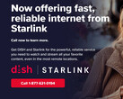 DISH börjar erbjuda Starlink satellitinternet. (Bildkälla: DISH)