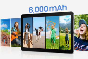 Samsung Galaxy Tab S10 Lite har ett batteri på 8.000 mAh (Bildkälla: Samsung)