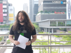 Nvidia ska ha försökt använda sina anställda som påtryckningsmedel för att påverka Gamers Nexus innehåll. (Bildkälla: Gamers Nexus på YouTube)