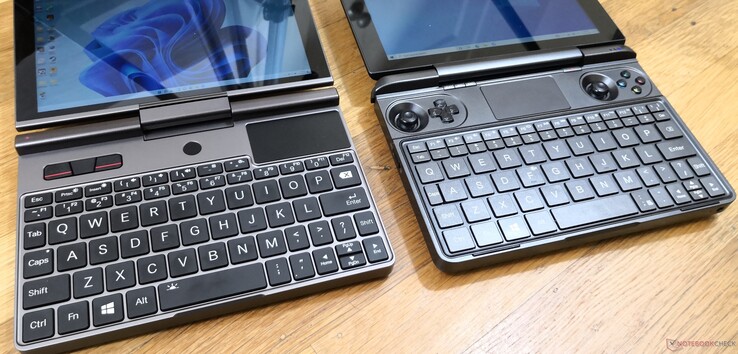 Till vänster: GPD Pocket 3, till höger: GPD Win Max 2021