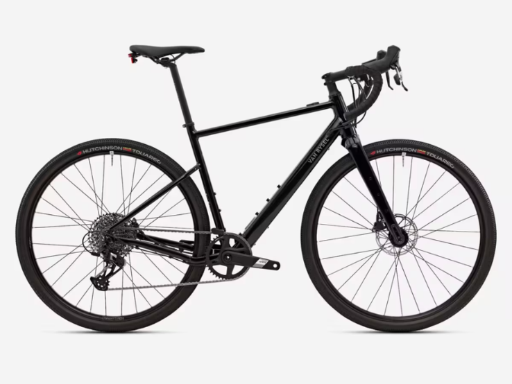 Van Rysel E-GRVL AF HD elcykel i svart. (Bildkälla: Decathlon)