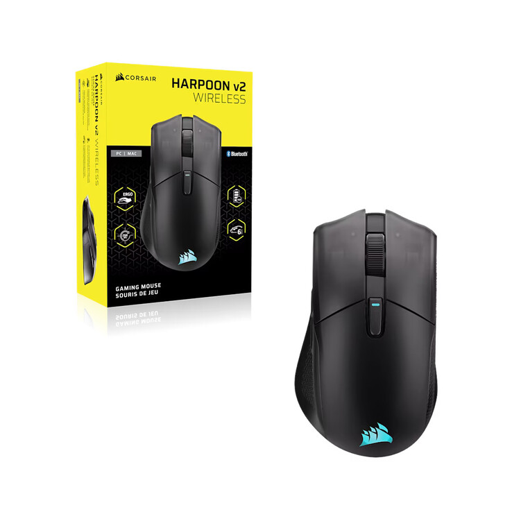 Corsair Harpoon V2 trådlös mus.