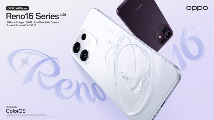 Oppo Reno 16-serien bekräftad globalt.