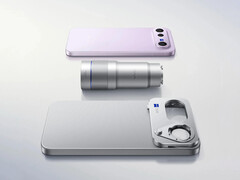 Vivo X300 FE och dess Telephoto Extender Kit.