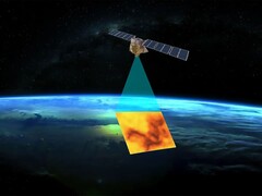 En bild som föreställer satelliten MethaneSAT. (Bildkälla: MethaneSAT - EDF)