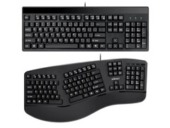 Adesso lanserar de mekaniska tangentborden EasyTouch 130 (överst) och EasyTouch 150 (nederst). (Bildkälla: Adesso)
