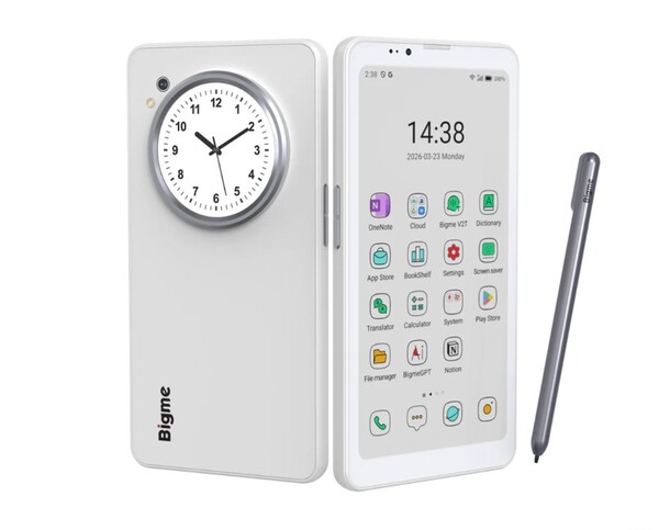 Bigme HiBreak dual har två skärmar och stöd för stylus.