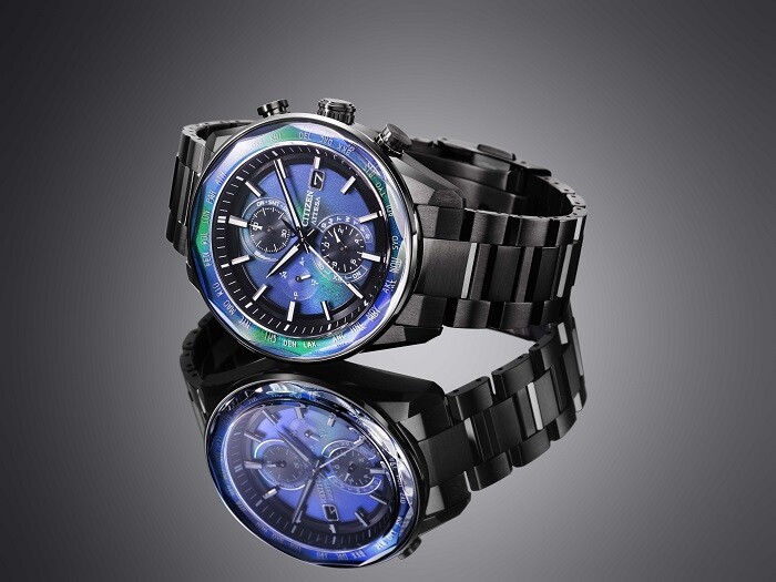 Den nya Citizen Attesa H800 Full Sapphire Bezel-klockan. (Bildkälla: Citizen)