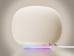 Google Home-högtalaren finns i fyra färger, däribland ”Porcelain”.