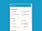 Home Assistant 2026.1 medför förändringar för Home-instrumentpanelen på mobilen (bilden). (Bildkälla: Home Assistant, redigerad) 