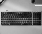 Keychron B2 Pro rymdgrå trådlöst lågprofilstangentbord