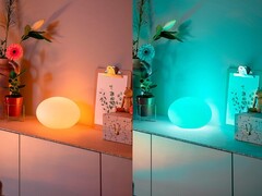 Philips Hue förväntas lansera en uppgraderad version av bordslampan Flourish (bilden) inom en snar framtid. (Bildkälla: Philips Hue)