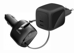 BoostCharge Pro Dual och BoostCharge Car Charger verkar båda ha bra specifikationer med något högre prislappar. (Bildkälla: Belkin)