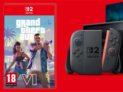 En mock-up av Grand Theft Auto VI Switch 2 box art. (Bildkälla: via Nash Weedle)