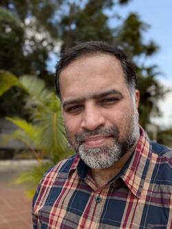 Selfie i porträttläge