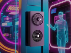 Aqara verkar vara på väg att lansera Camera Doorbell Hub G410; teaserbild från sociala medier visas. (Bildkälla: Aqara via X.com)