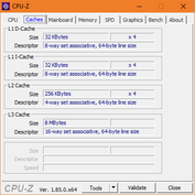 CPU-Z Cache