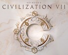 Officiell kampanjbild för Sid Meiers Civilization VII som visar det centrala emblemet för strategispelet.