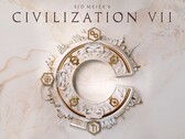 Officiell kampanjbild för Sid Meiers Civilization VII som visar det centrala emblemet för strategispelet.
