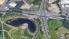 GNSS-testkörning: Sjö 2