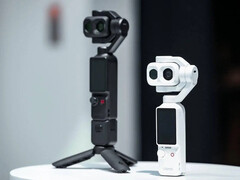DJI Osmo Pocket 4P i pärlvit.