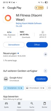 Xiaomi Smart Band 10 Inställning