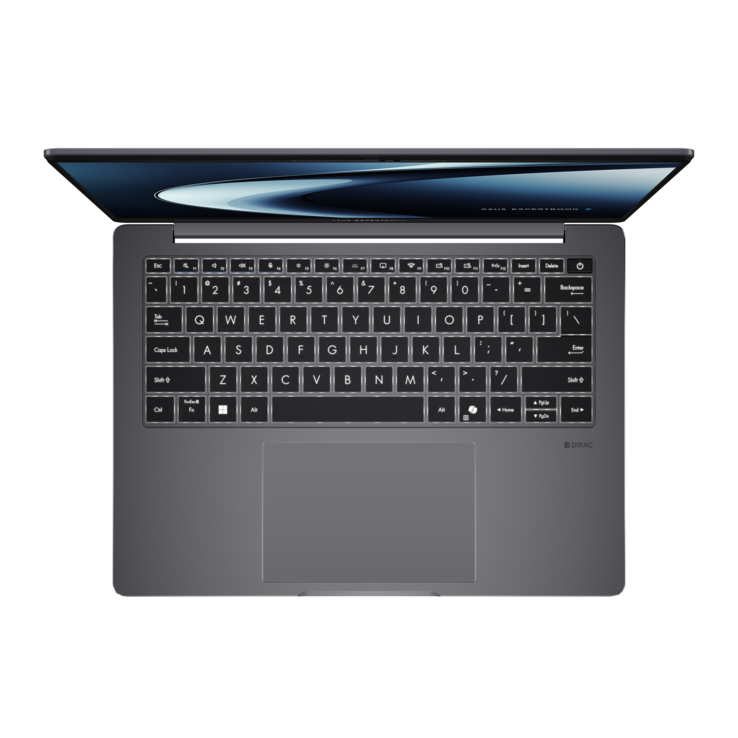 Asus ExpertBook P3 tangentbord (bildkälla: Asus)