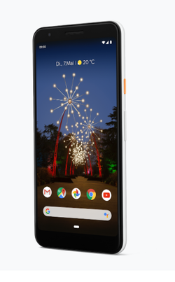 Recension av Google Pixel 3a. Recensionsex från Google Germany.