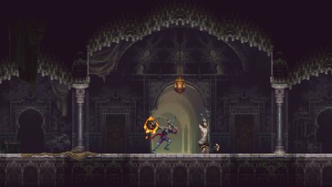 En bild som visar en fiende i Blasphemous 2.