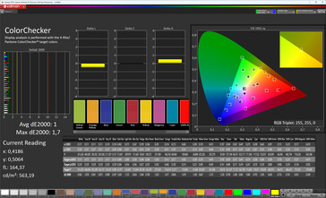 ColorChecker (profil: Naturlig, målfärgrymd: sRGB)