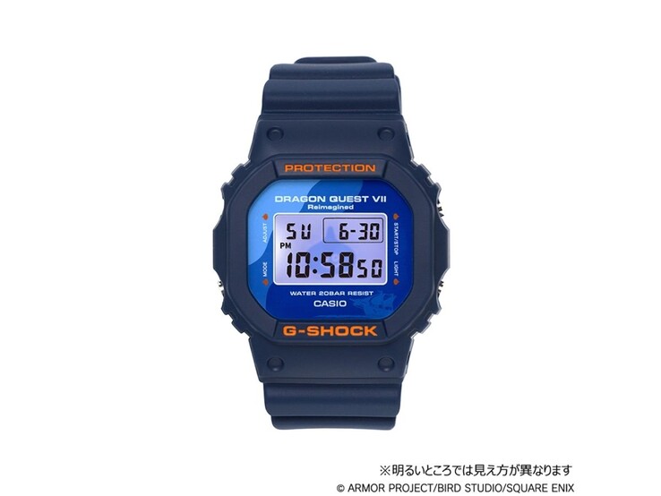 Klockan Casio G-Shock x Dragon Quest VII Reimagined DW-5600X. (Bildkälla: Square Enix)
