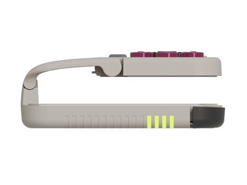 Styrenheten kläms fast på undersidan av kompatibla smartphones. (Bildkälla: GameSir)