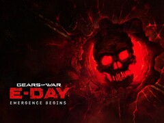 Officiellt reklammaterial för Gears of War: E-Day.