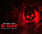 Officiellt reklammaterial för Gears of War: E-Day.