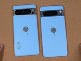 Nordkoreas ”Pixel 8 Pro” och originalet, sida vid sida