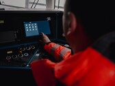 Smartscreen i förarhytten på Vectron X