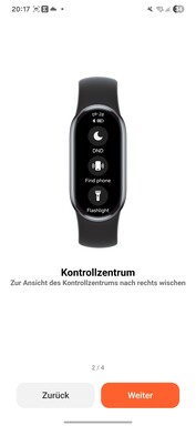 Xiaomi Smart Band 10 Inställning