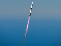 Blue Origins återanvändbara New Glenn-raket lyfter. (Bildkälla: Dave Limp/X)