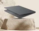 Zenbook A14 i sin Iceland Grey-finish.