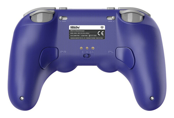 Bluetooth-styrenheten 8BitDo Pro 3 har en lägesomkopplare för olika ingångar och enheter. (Bildkälla: 8BitDo)