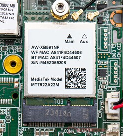 WLAN-modul i Geekom A7