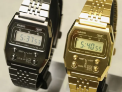 Casio Vintage A1100GGV-8 (i silver) och A1100GV-9 (i guld). (Bildkälla: @geesgshock på Instagram)