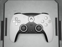 Hyperkins The Competitor har en delad D-pad och symmetriska tumspakar, precis som DualSense-kontrollen. (Bildkälla: Hyperkin)
